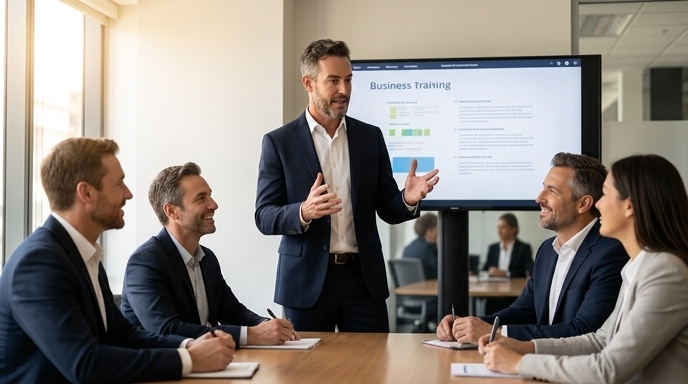 Session de formation IA pour dirigeants et équipes
