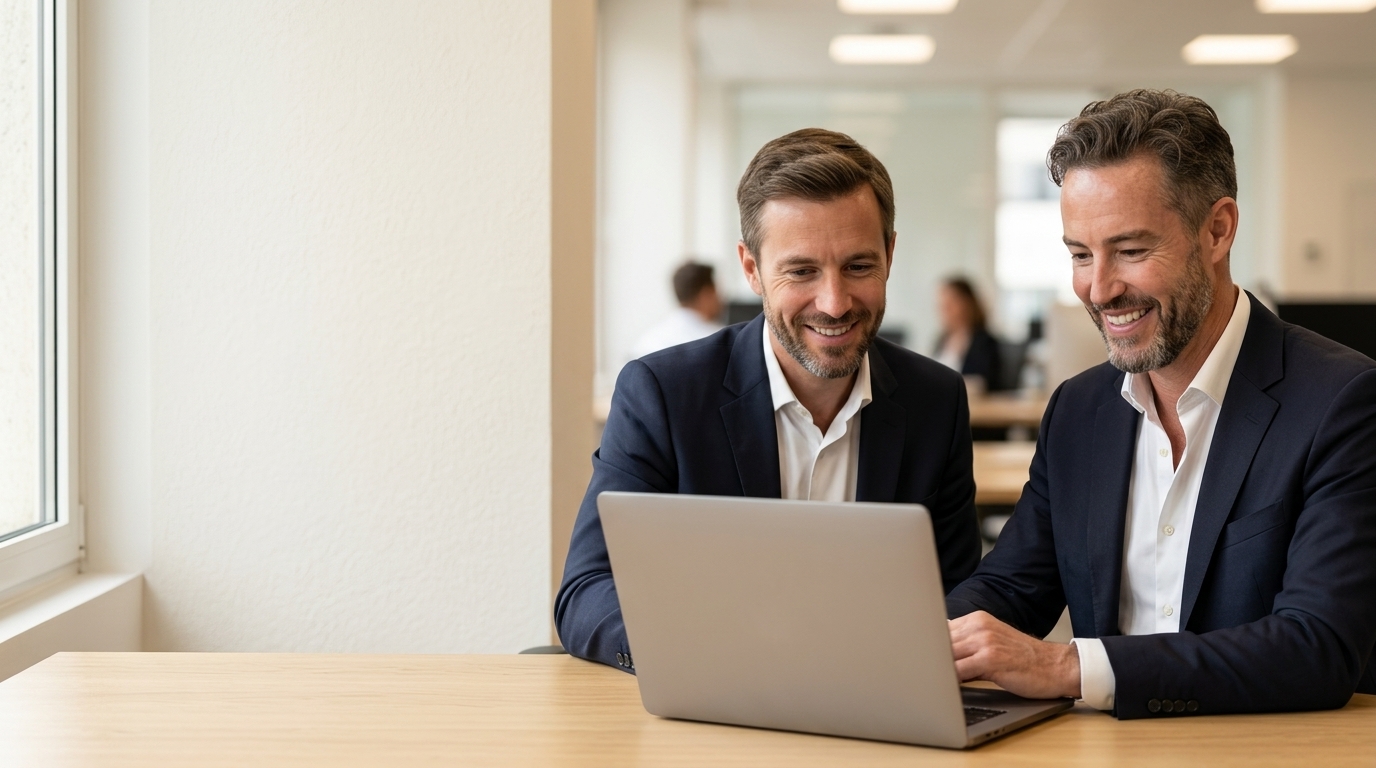 Thibaut Chemouni accompagne un dirigeant de PME dans l'adoption de l'IA